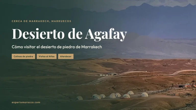 Desierto de Agafay: cómo llegar, qué hacer y cuándo ir