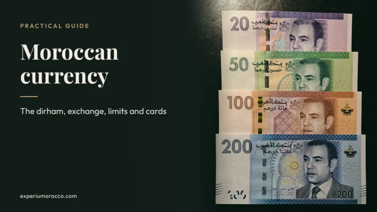 Moroccan Currency: the Dirham, Exchange and Cash Limits