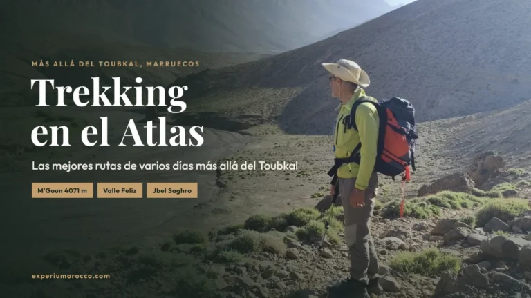 Trekking en el Atlas: M’Goun, Taghia y Saghro