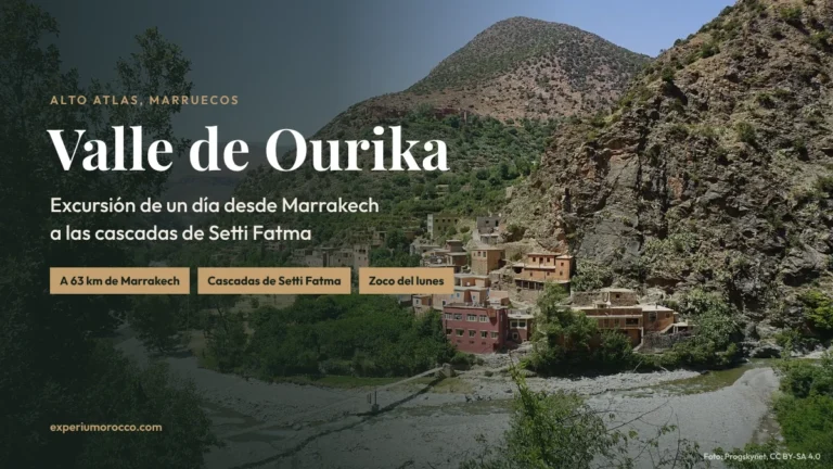 Valle de Ourika desde Marrakech: cascadas y cómo llegar