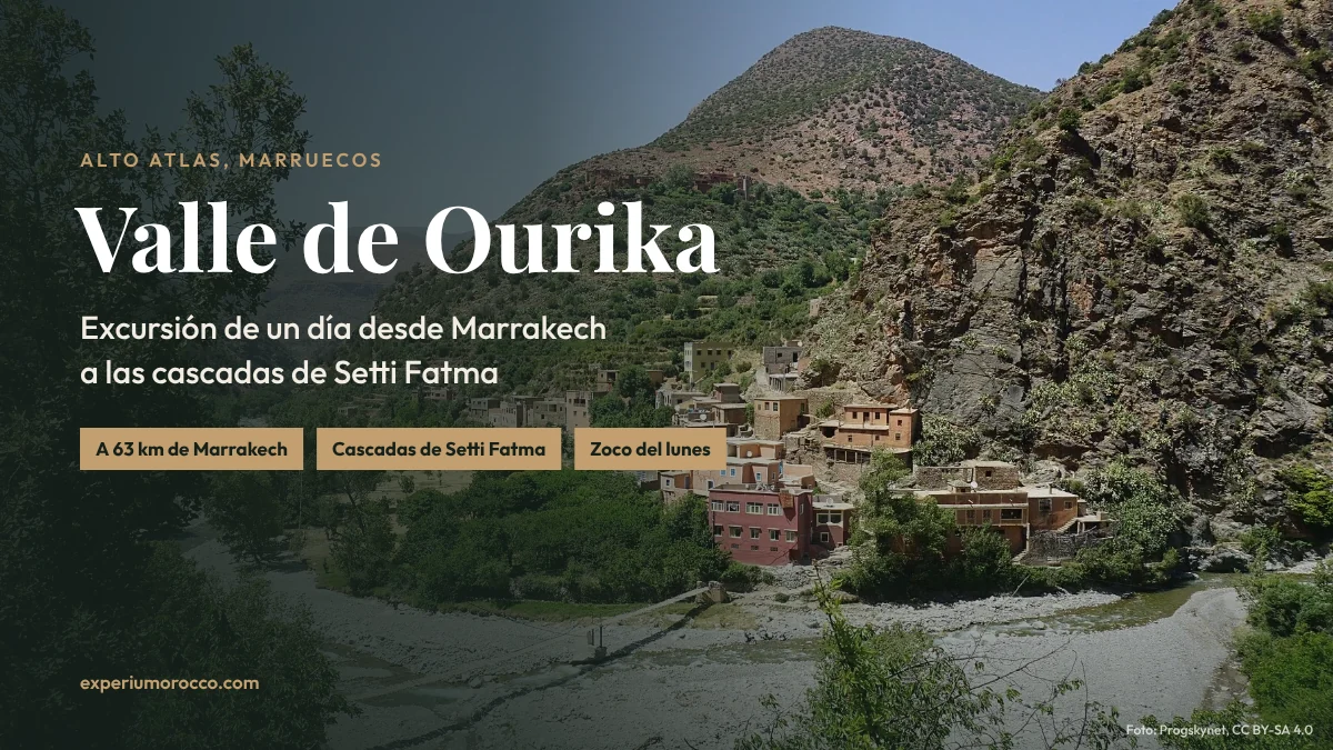 Valle de Ourika desde Marrakech: cascadas y cómo llegar